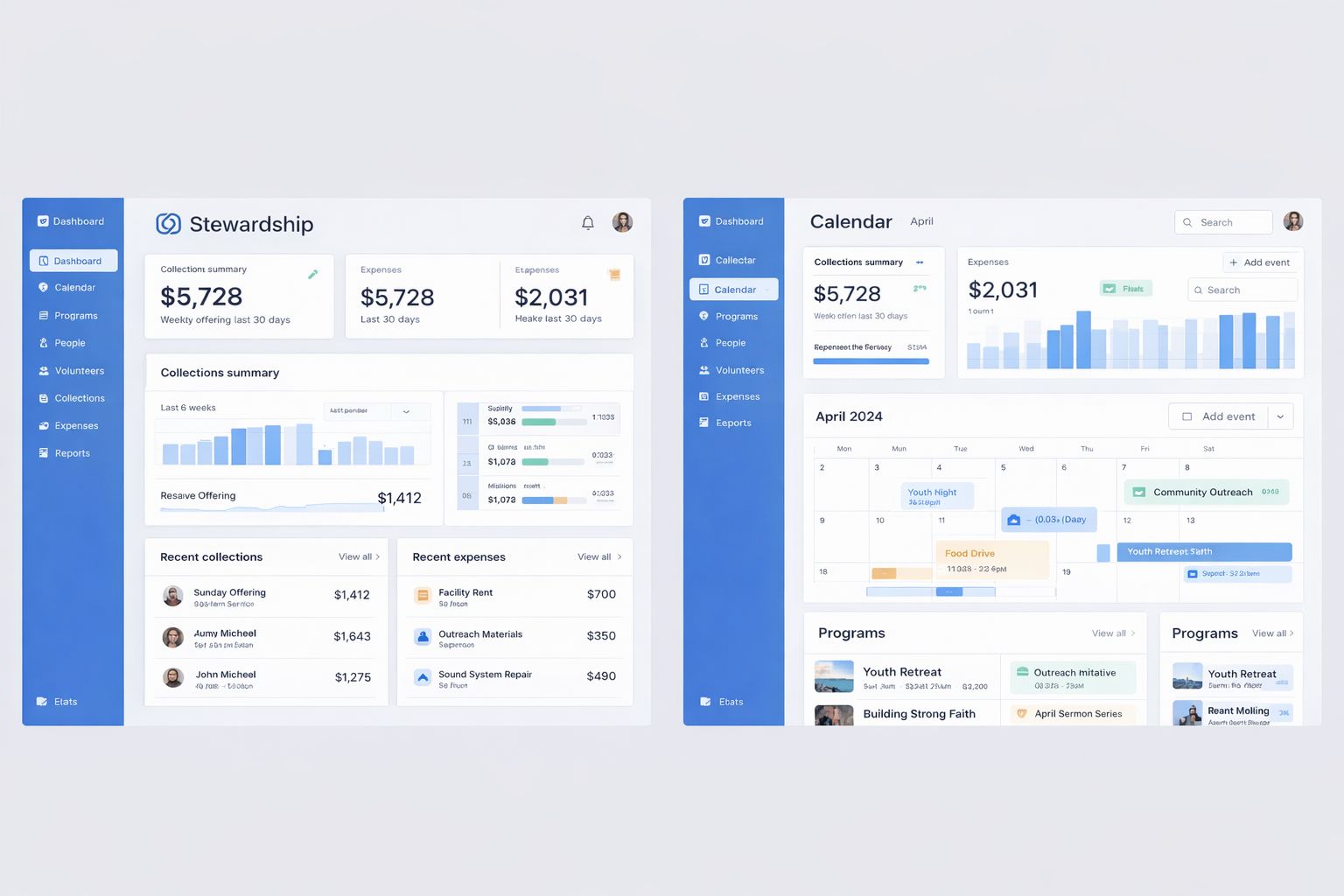 ChurchOps preview screenshot